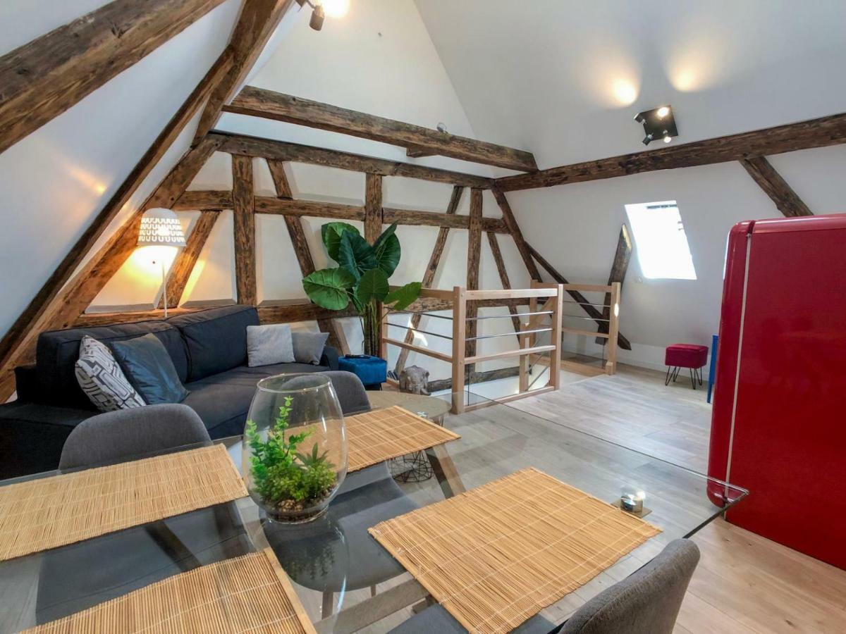 Beauty & The Beast - Old Town Cosy Apartments Colmar Luaran gambar